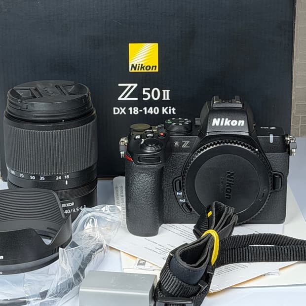 니콘 Z50ii, DX 18-140mm F3.5-6.3 VR 렌즈 키트
