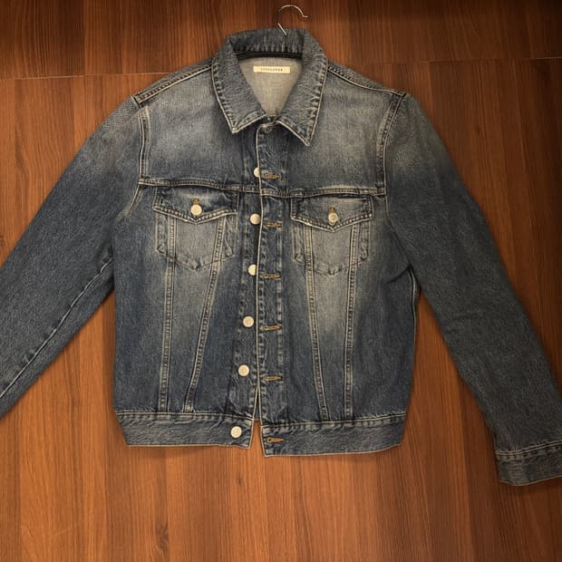 [L] 선플라워 제이크 데님 자켓