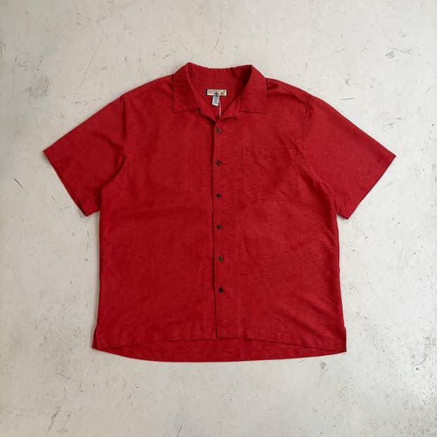 Caribbean Joe 빈티지 반팔셔츠 2XL