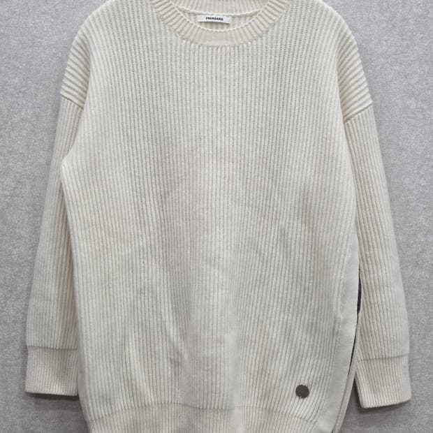 쁘렝땅 PRENDANG 캐시미어 아이보리 니트