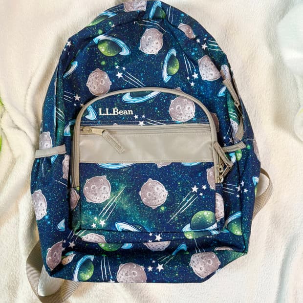 L.L Bean 일본 빈티지 우주 백팩 y2k 히메갸루 가방