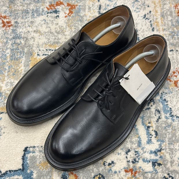 [새제품] 자라 오리진 더비슈즈 블랙 44