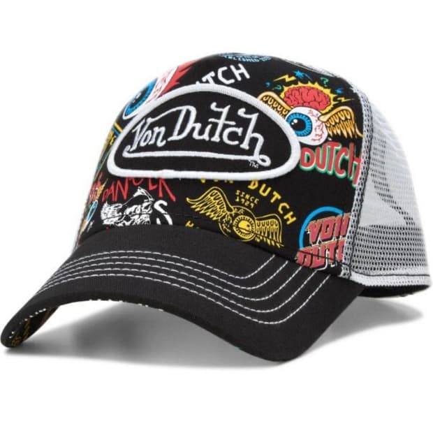 본더치 모노그램 트럭커 캡 