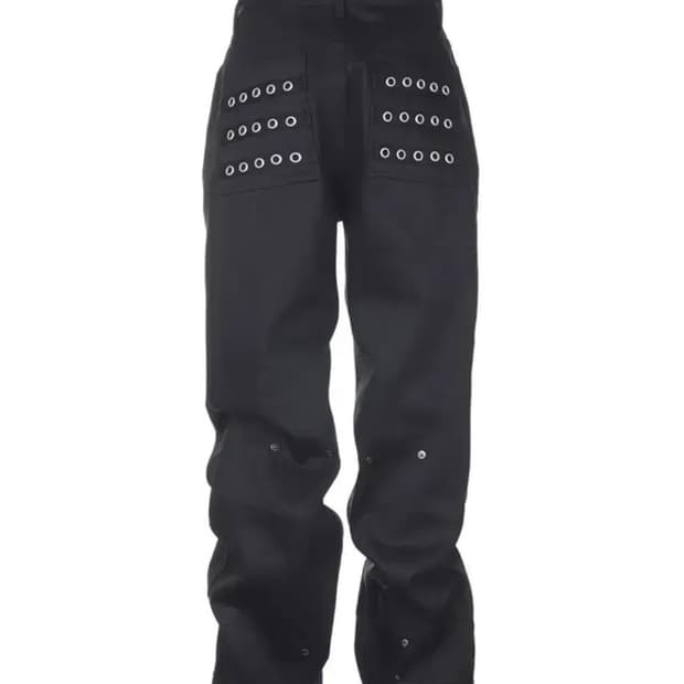 비엑세스 baccess Eyelet Button 팬츠 0