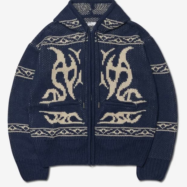 노매뉴얼 COWICHAN 후드 집업