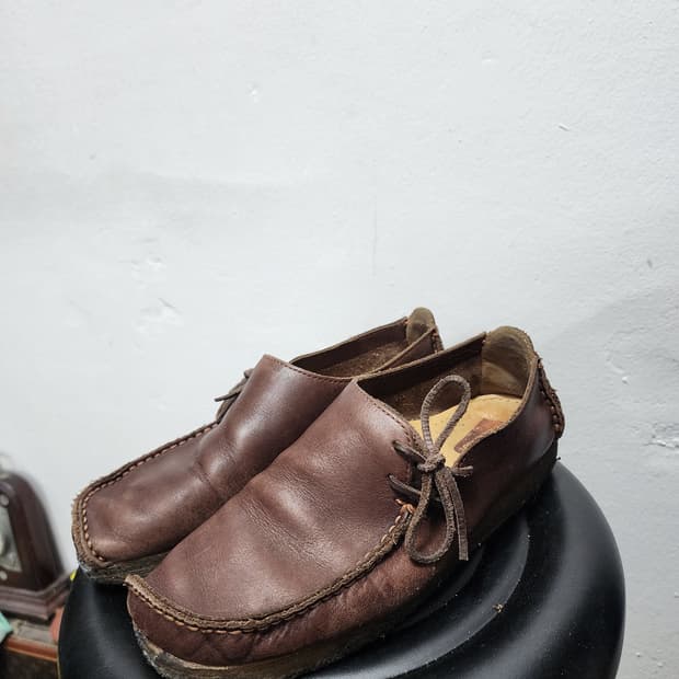 클락스 빈티지 러거 단화