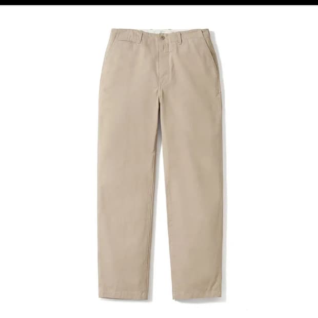 포터리 오피서 치노 라이트 베이지 팬츠