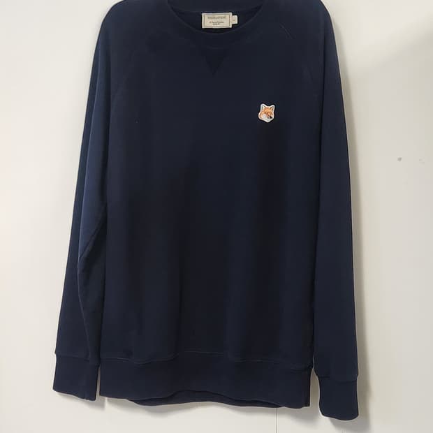 메종키츠네 폭스패치 맨투맨 L