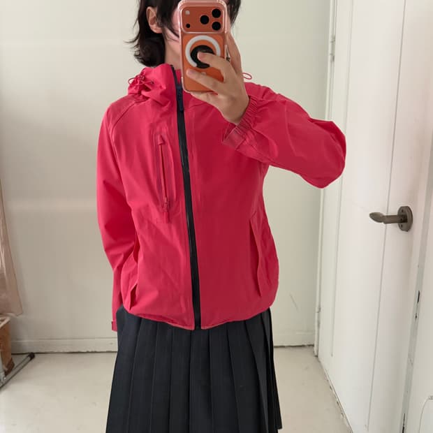 일본빈티지 필드코어 핫핑크 윈드브레이커