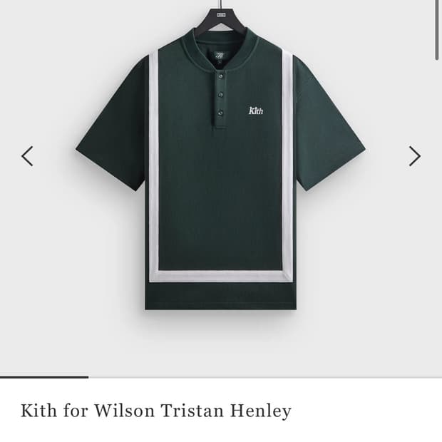 Kith 윌슨 콜라보 셔츠 제품 