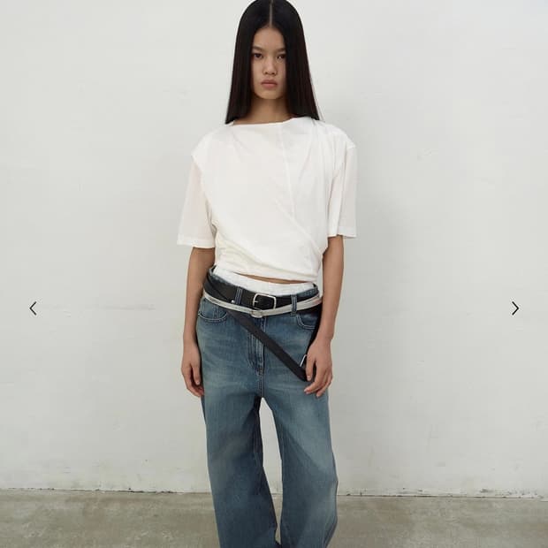 LCDC tm 트위스트 크롭 탑 m