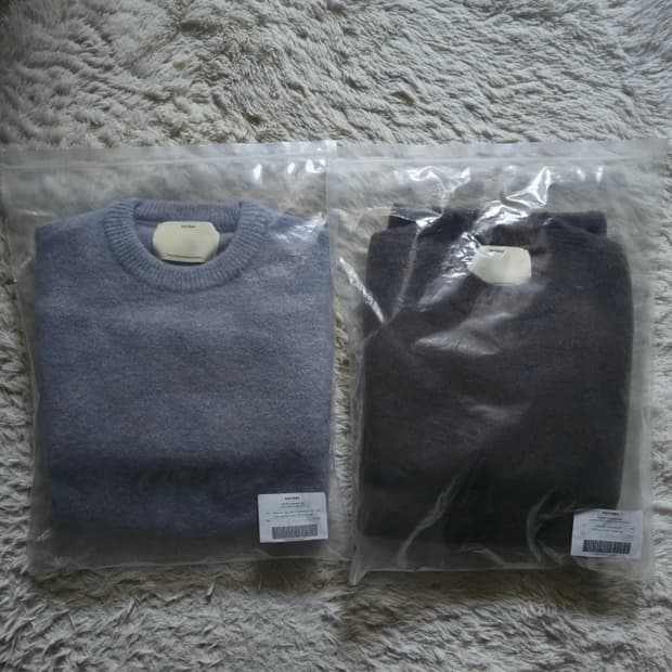 포터리 컴포트 크루넥니트 새제품  1사이즈