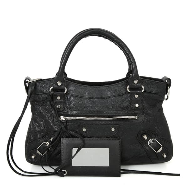 발렌시아가 르시티 모터백 블랙 퍼스트 시티백 103208