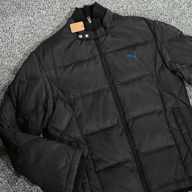 푸마(PUMA) 블랙 패딩 점퍼M