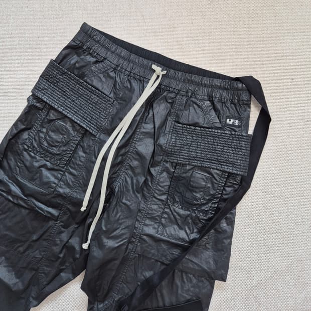 릭오웬스 Rick owens 태권도 크리치 카고 팬츠
