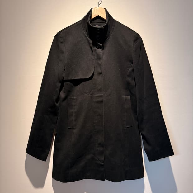 00s Asymmetric Cotton Coat