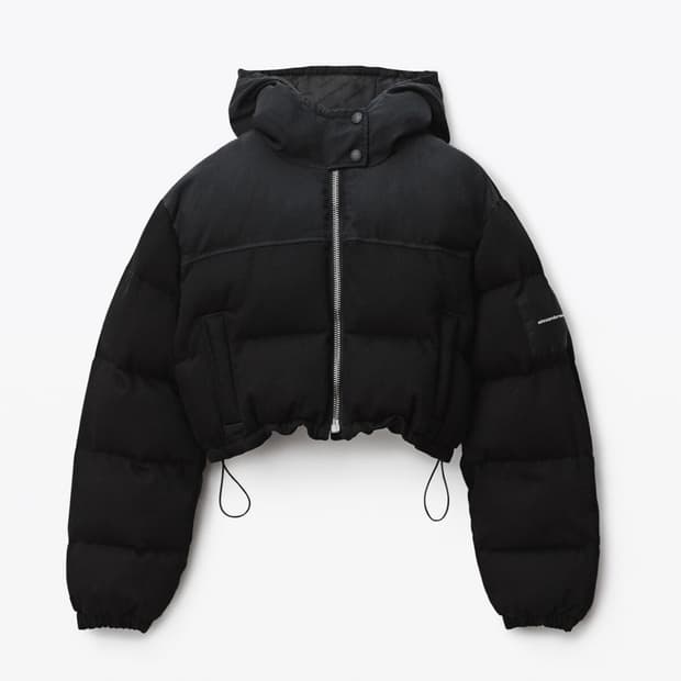 알렉산더왕 크롭 푸퍼 패딩 xs