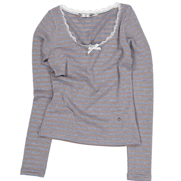 셋업이엑스이 긴팔 레이스티