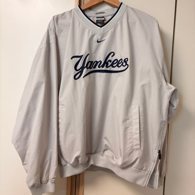 빈티지 나이키 mlb 팀 풀오버 뉴욕양키즈