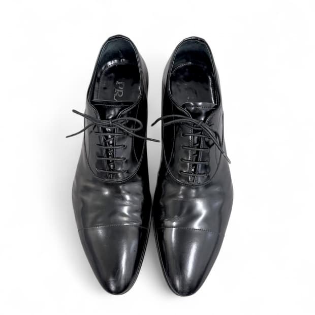 프라다 레이스업 더비슈즈