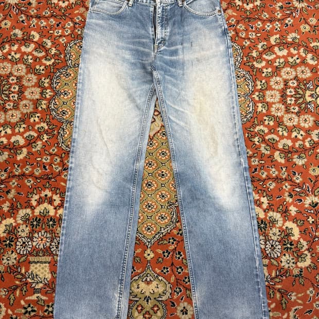 Lee 리 빈티지 연청 데님팬츠 32