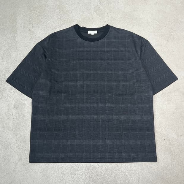 유나이티드 애로우즈 체크 반팔티 s10648