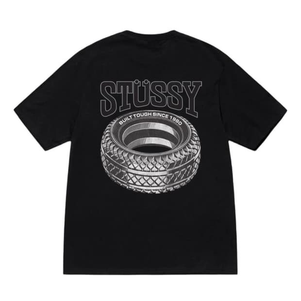 스투시 터프 트레드 티셔츠 블랙