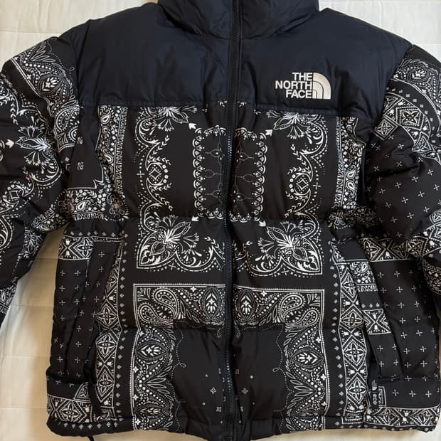노스페이스 1996 노벨티 눕시 자켓 블랙 L 사이즈