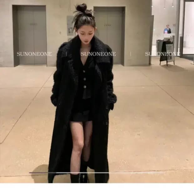 파리지앵바이브 롱코트