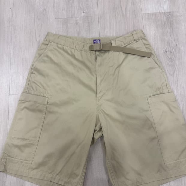 노스페이스 퍼플라벨 치노 카고 필드 반바지 NT4405N