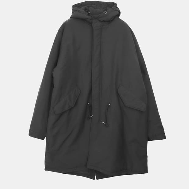 롱 야상 패딩 후드 점퍼 자켓