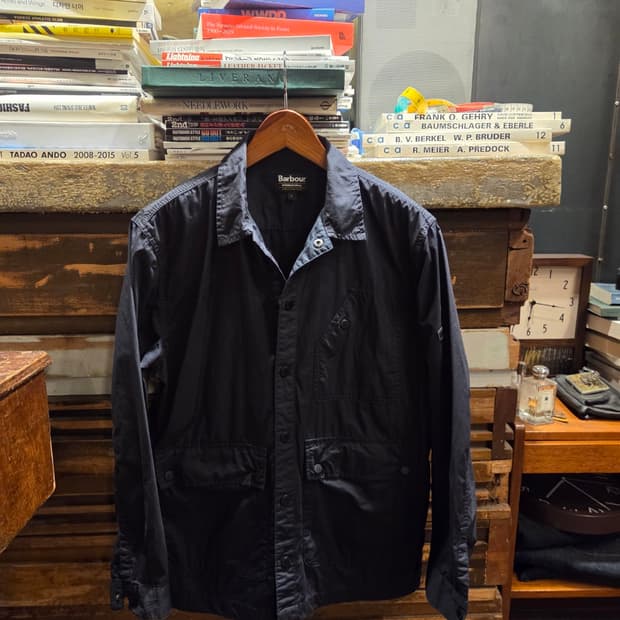 바버 논왁스코팅 자켓