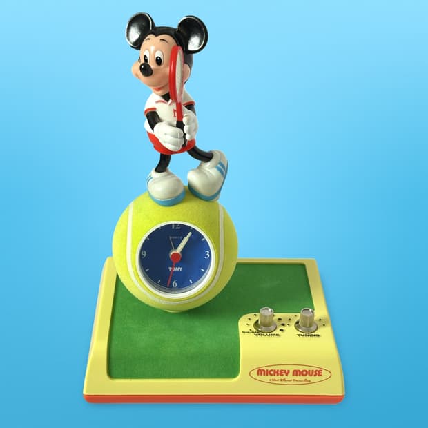 Rare) TOMY 80’s 미키마우스 라디오시계