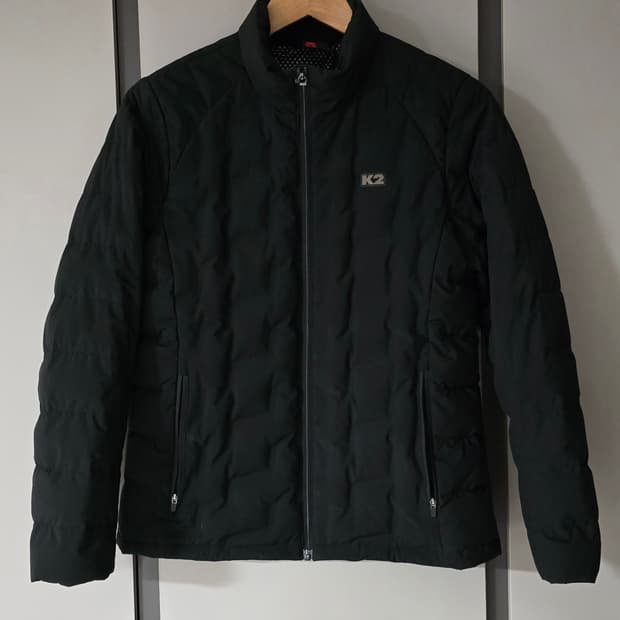 K2 여성 덕다운 경량패딩.
싸이즈 95