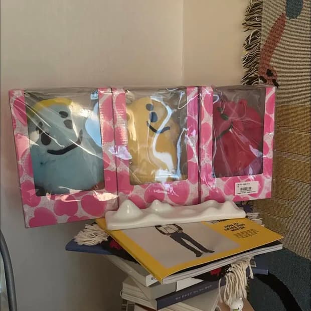 세인트 마이클 x 선인장 식물 벼룩 시장 미소 봉제 세트 - NEW