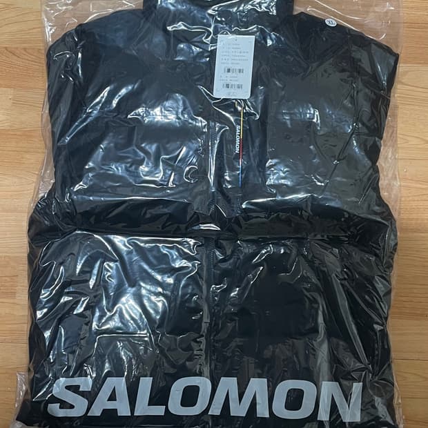 [XL] 살로몬 컨투어다운 자켓 블랙 새상품 팝니다