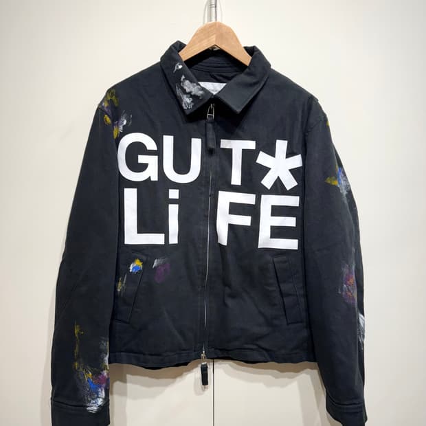 더뮤지엄비지터 페인팅 워크자켓