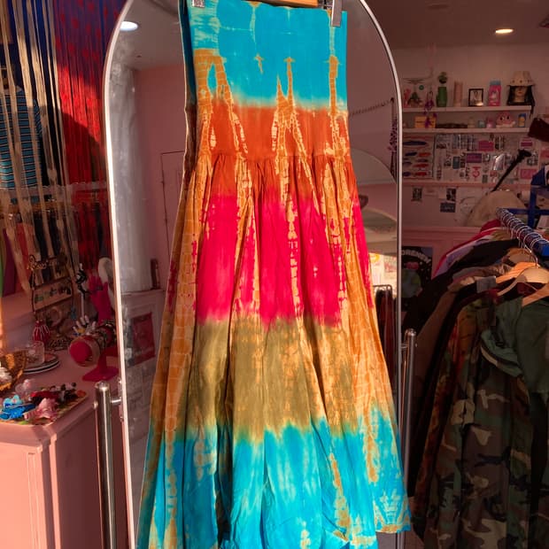 빈티지 타이다이 썸머 원피스/스커트