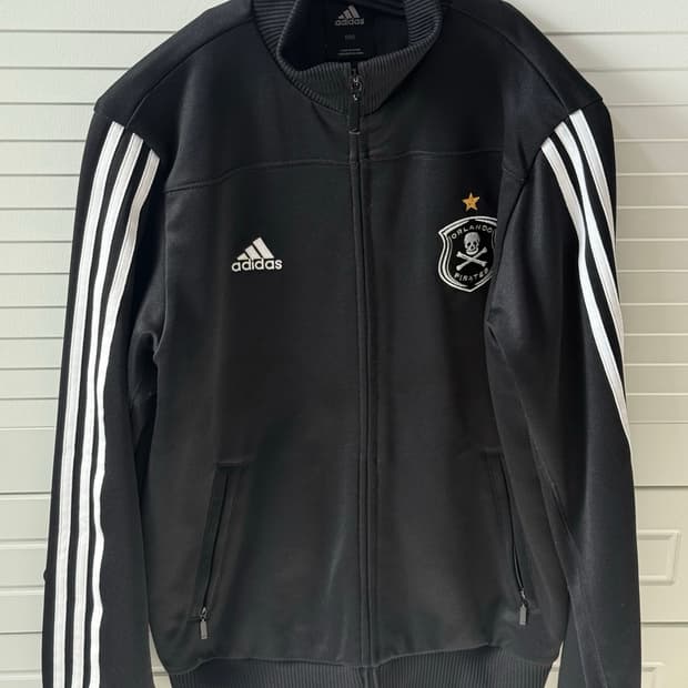 빈티지 아디다스 해골 집업 