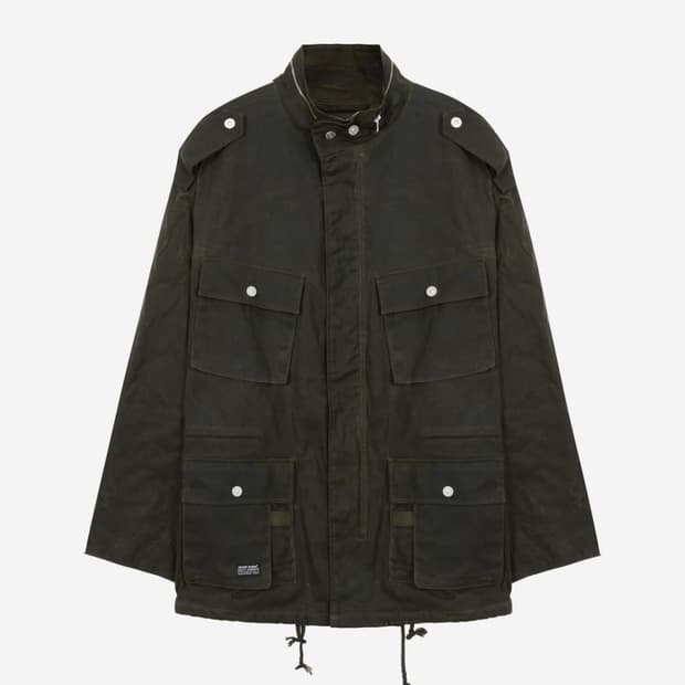 [S]베이컨트 아카이브 vacant archive 왁스드 필드자켓 