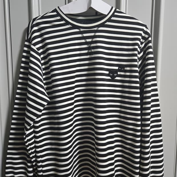 송지오 옴므 지제로 스트라이프 롱슬리브