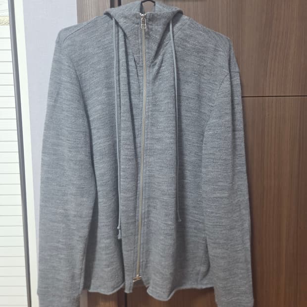 토니웩 라이트 울 후드 집업 자켓 그레이 M사이즈