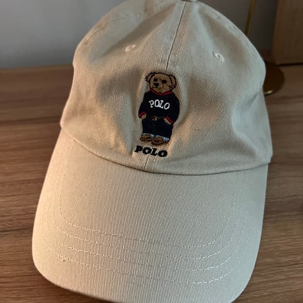 폴로 베어 자수 볼캡