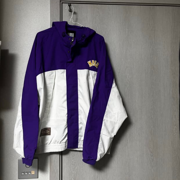 NBA 로스엔젤레스 레이커스 빅로고 유니폼 자켓 XL
