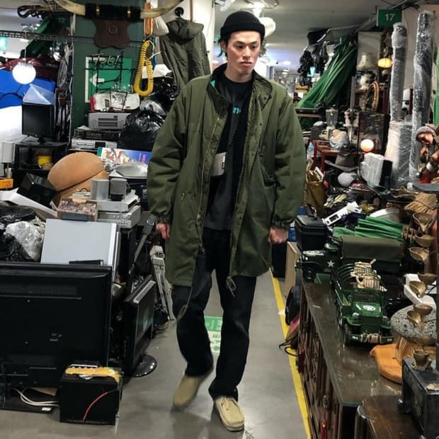 army 퀄팅 집업 야상