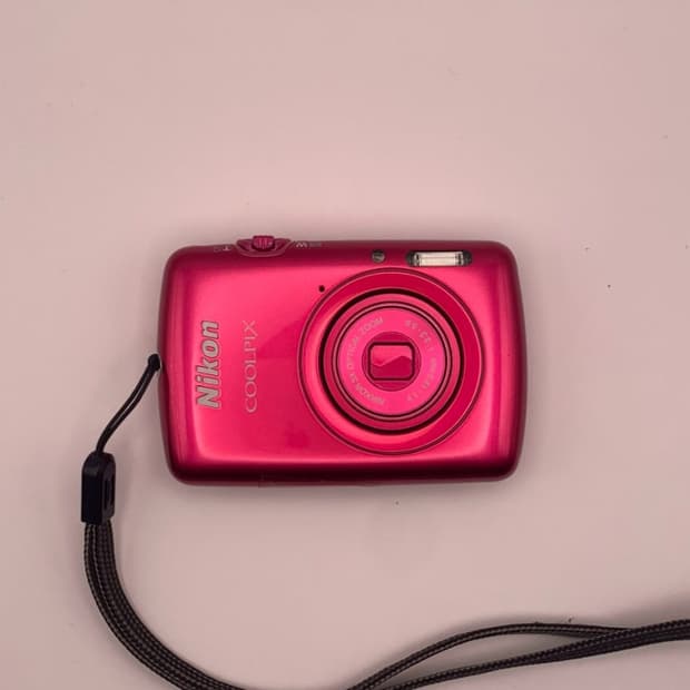 Nikon coolpix s01 핑크 쿨픽스s01 핑크 파라요