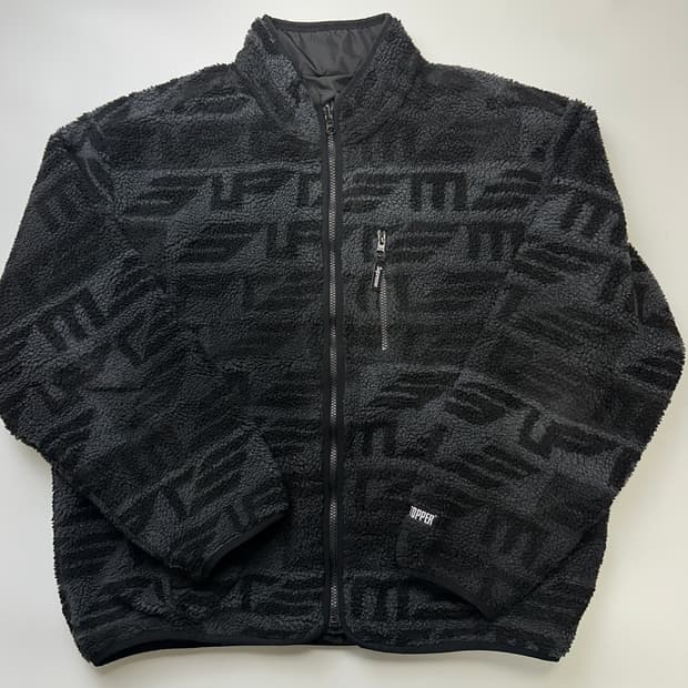 SUPREME 22FW 슈프림 리버시블 플리스 자켓