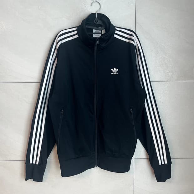 아디다스 파이어버드 져지 블랙 [XL]