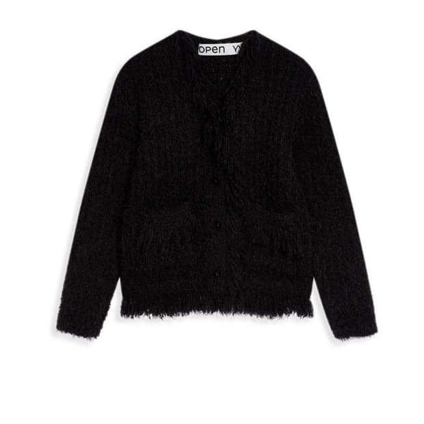 Open yy트위드니트가디건 1사이즈
