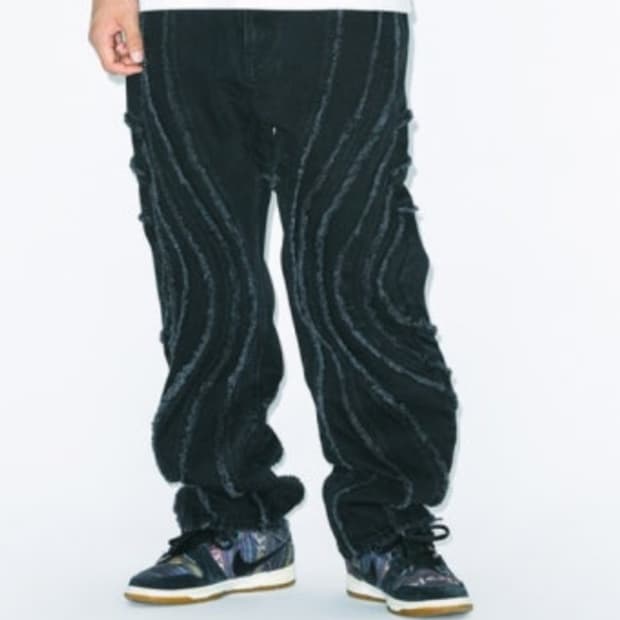 예스아이씨 컷오프 데님팬츠 블랙